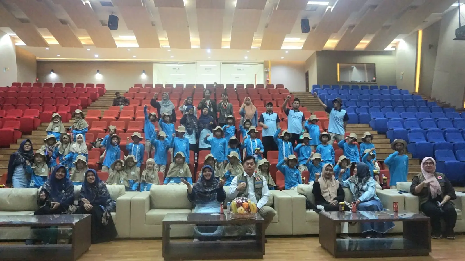 Pusdiklat PB BNPB Menerima Kunjungan SDIT Quran Mumtaz Robbani dalam Edukasi dan Pelatihan Simulasi Bencana